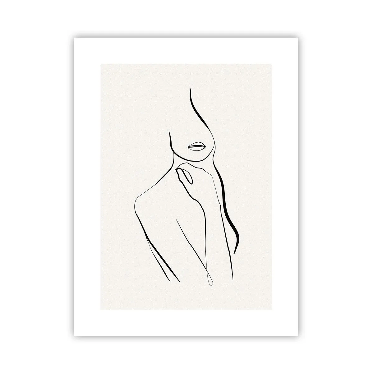 Poster - Eine Welle der Melancholie - 30x40 cm