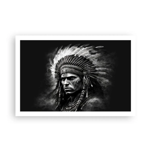 Poster - Anführer und Krieger - 91x61 cm