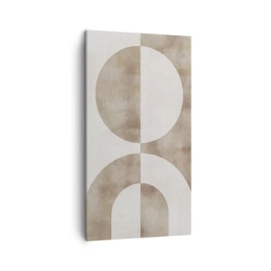 Bild auf Leinwand - Leinwandbild - Ähnlichkeiten und Unterschiede - 45x80 cm