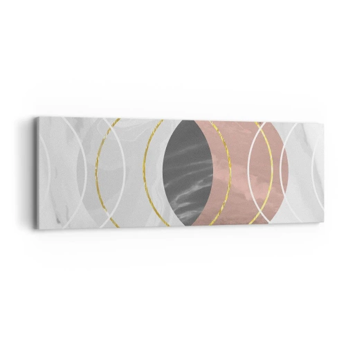 Bild auf Leinwand - Leinwandbild - Musik der Sphären - 90x30 cm