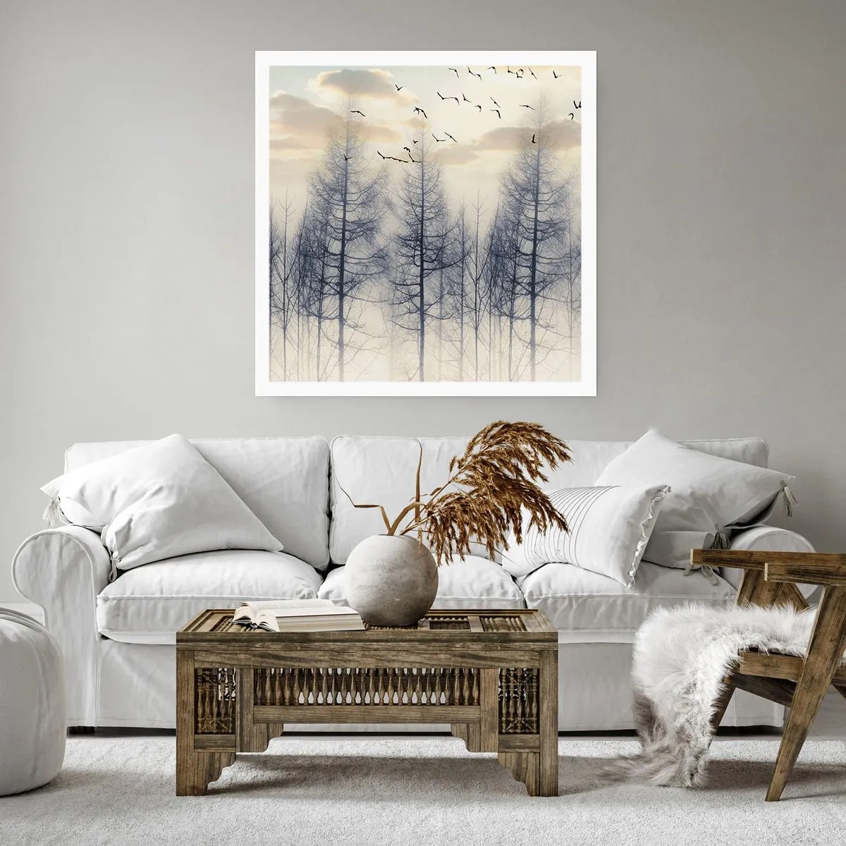 Poster - Waldgeister - 30x30 cm