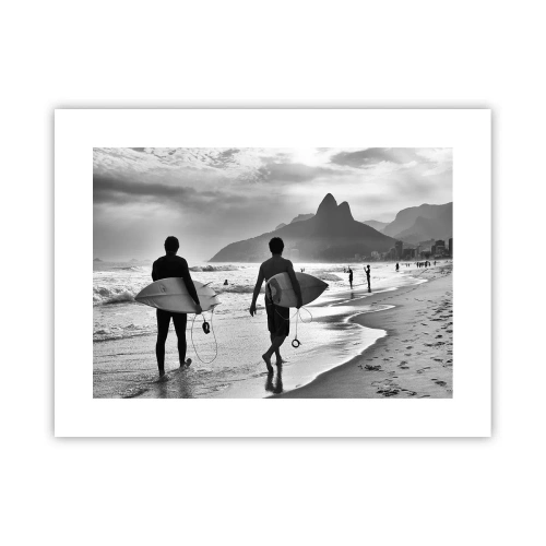 Poster - Single-Wave-Samba - 40x30 cm
