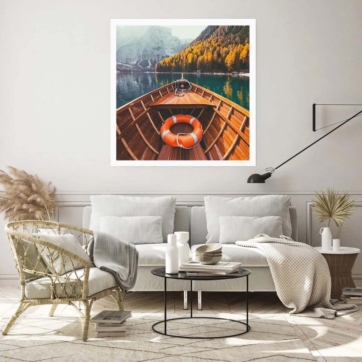 Poster - Bergreise - 30x30 cm