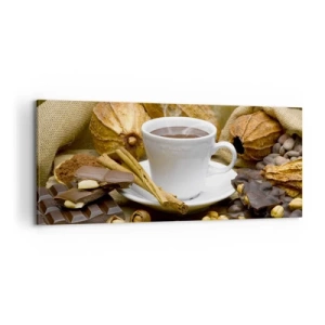 Bild auf Leinwand - Leinwandbild - Für Nervenkitzel-Suchende - 100x40 cm