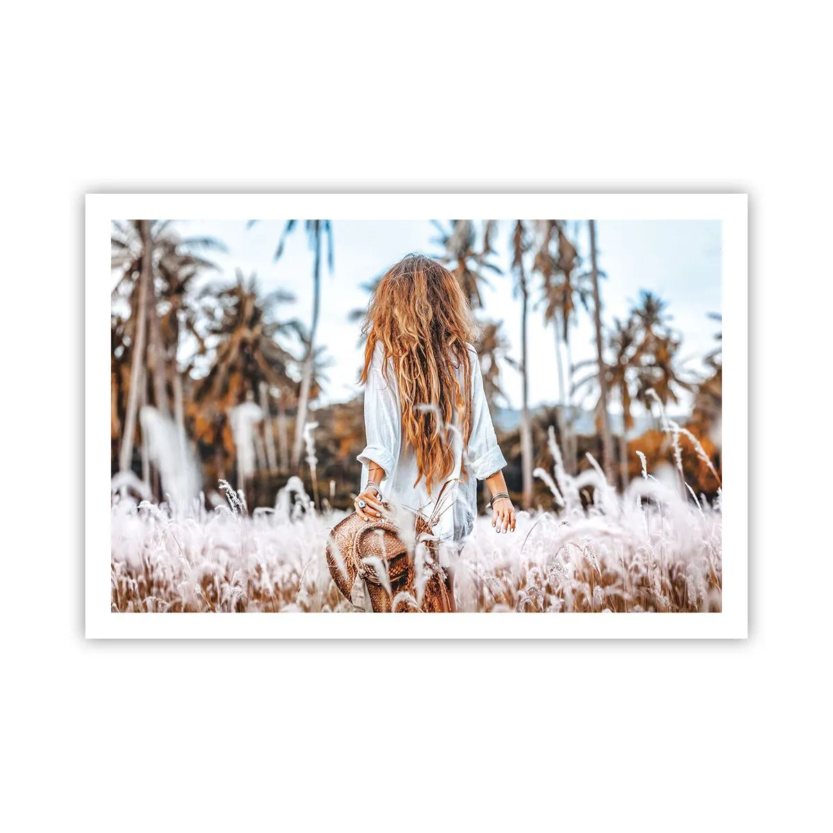 Poster - Geboren aus Grasflaum - 91x61 cm