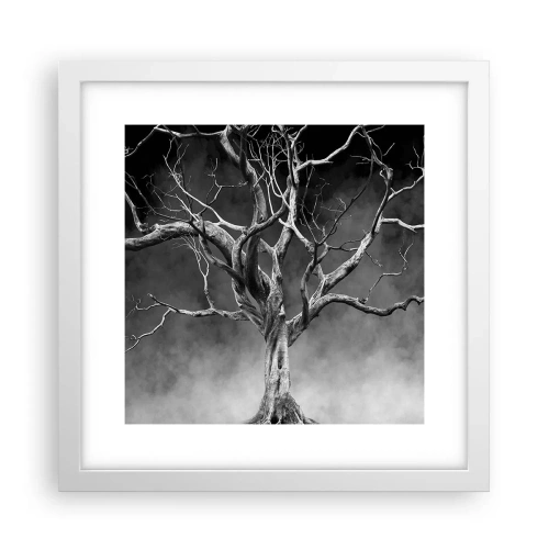 Poster in einem weißen Rahmen - Ursprünglich und heilig - 30x30 cm