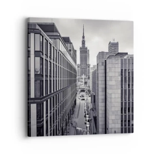 Bild auf Leinwand - Leinwandbild - Warschauer Tal - 40x40 cm