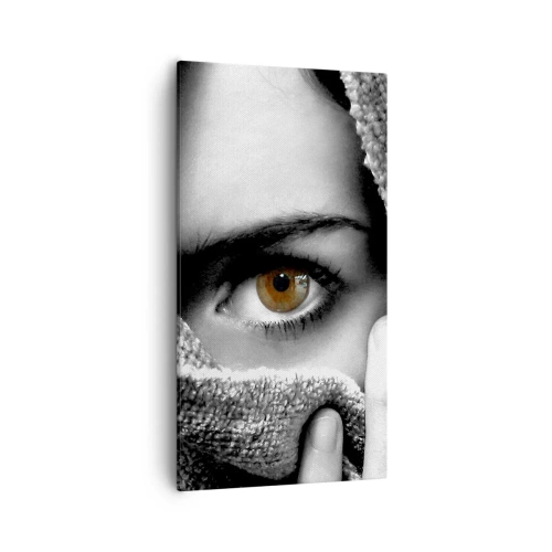 Bild auf Leinwand - Leinwandbild - Erfahre das Geheimnis - 55x100 cm