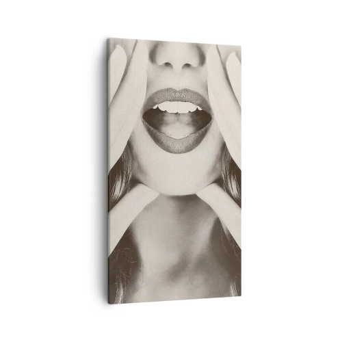 Bild auf Leinwand - Leinwandbild - Ich komme schon! - 45x80 cm