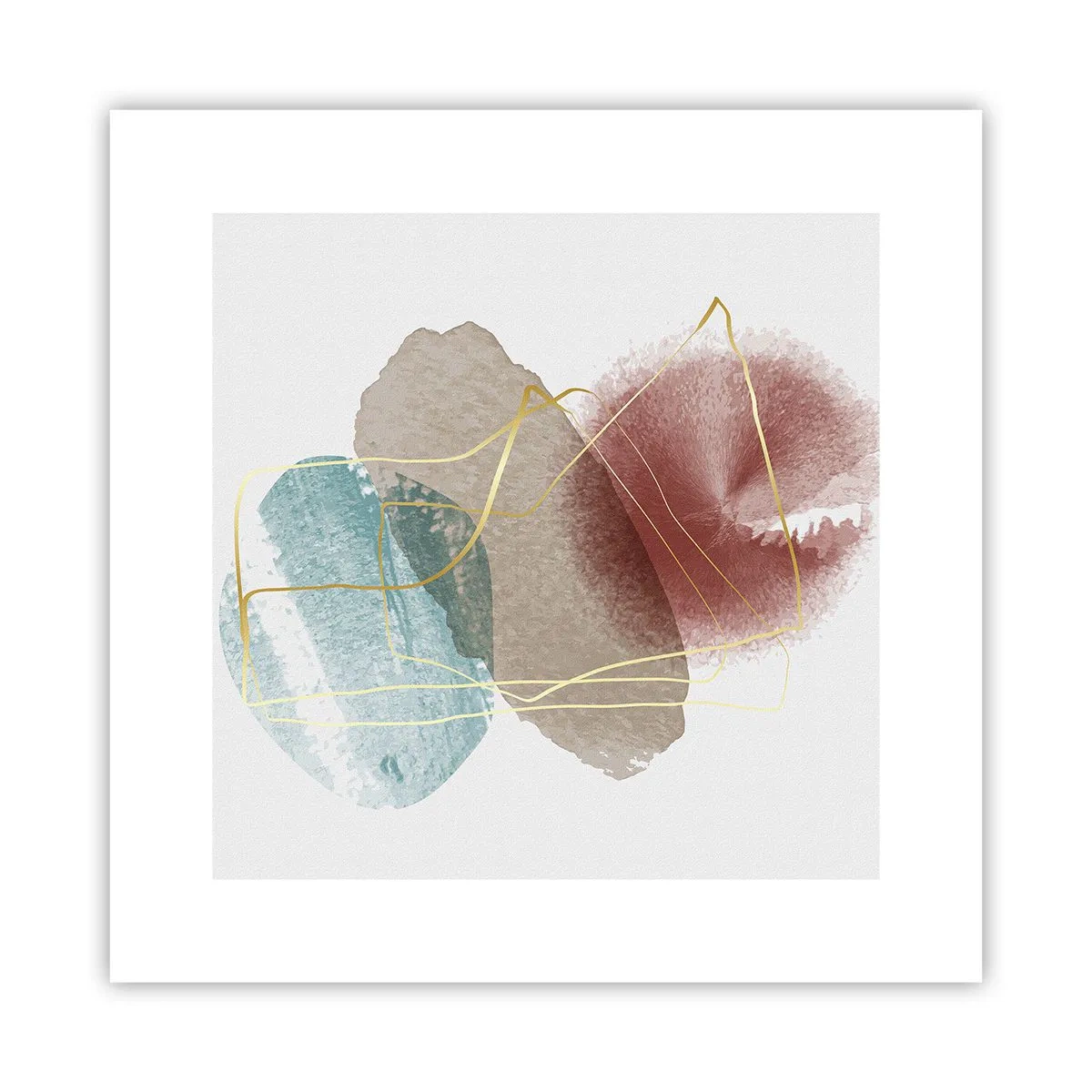 Poster - Korallen des Weltraums - 30x30 cm