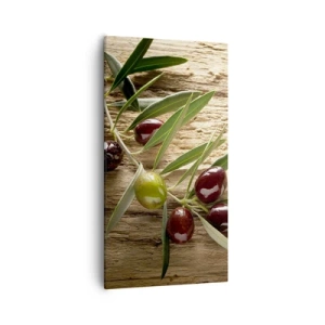 Bild auf Leinwand - Leinwandbild - Direkt aus der Natur - 55x100 cm