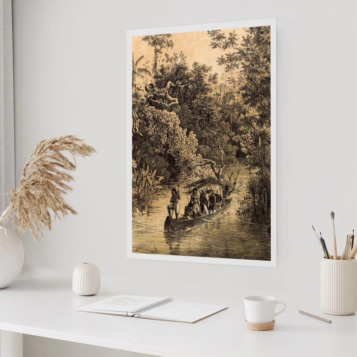 Poster - Expedition zur Quelle - 61x91 cm