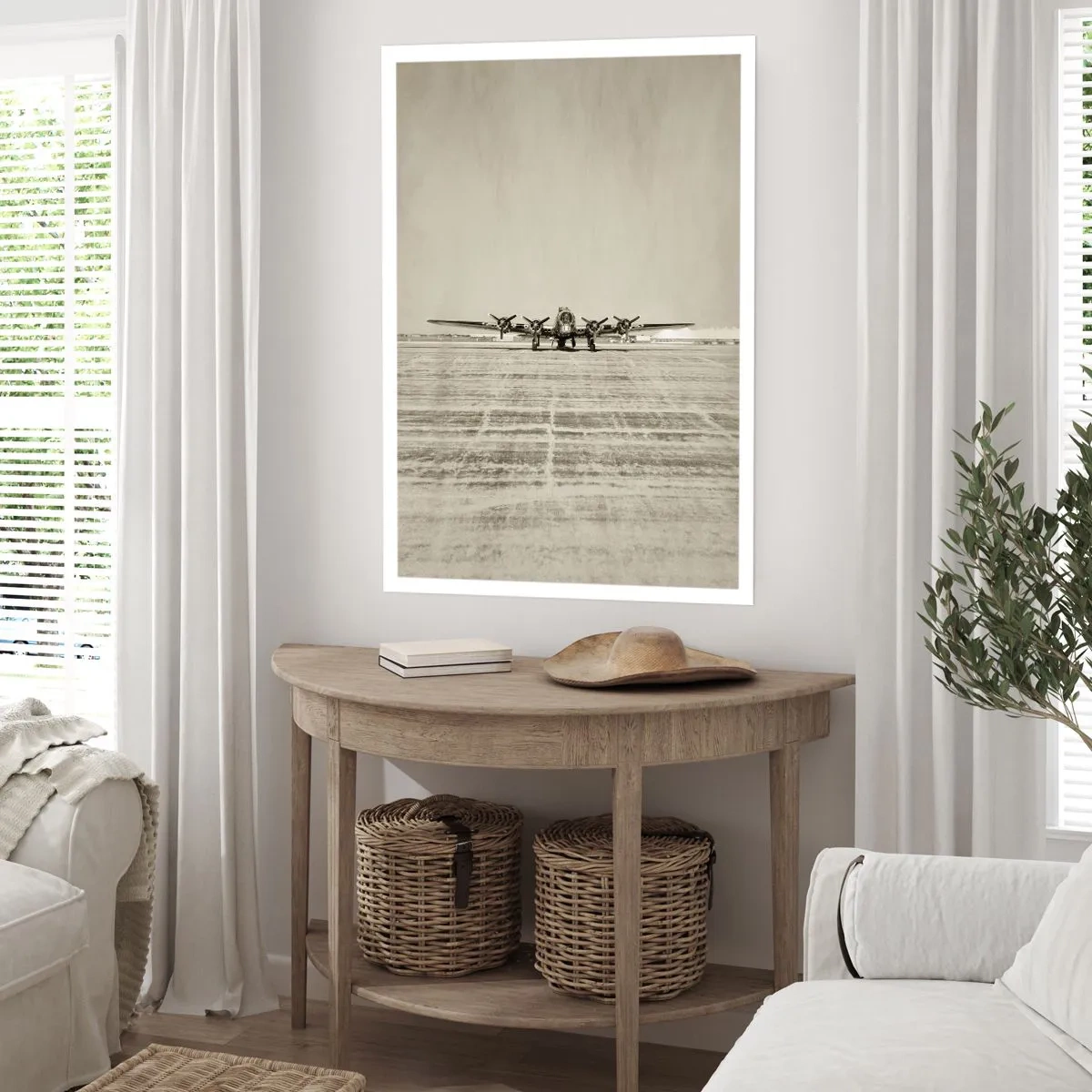 Poster - Wie immer bereit - 30x40 cm