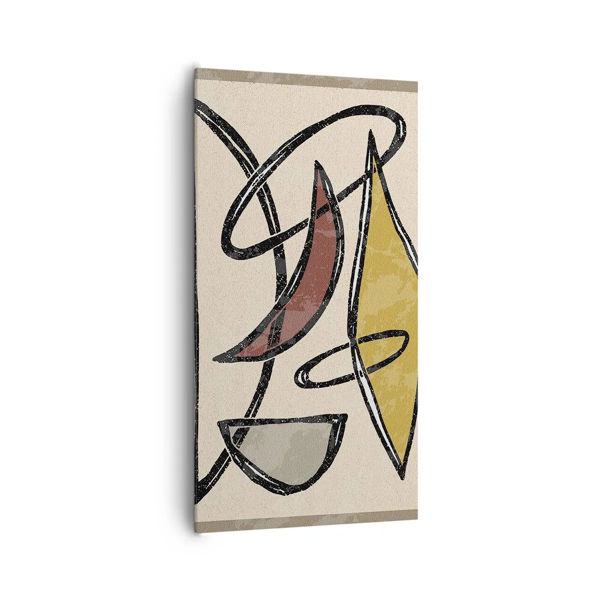 Bild auf Leinwand - Leinwandbild - Vertikale und Horizontale - 65x120 cm