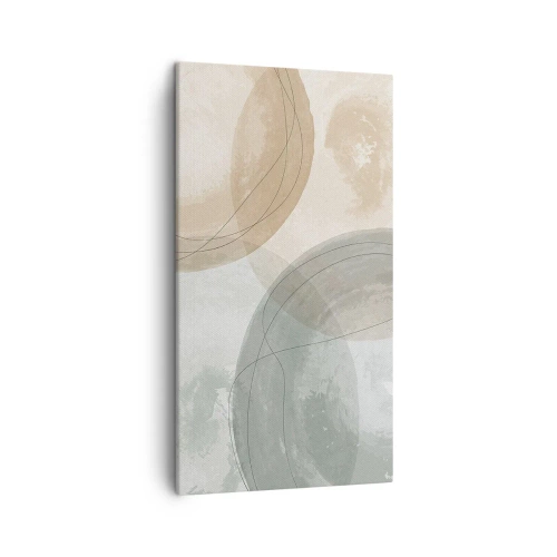 Bild auf Leinwand - Leinwandbild - Welten durchdringen - 45x80 cm