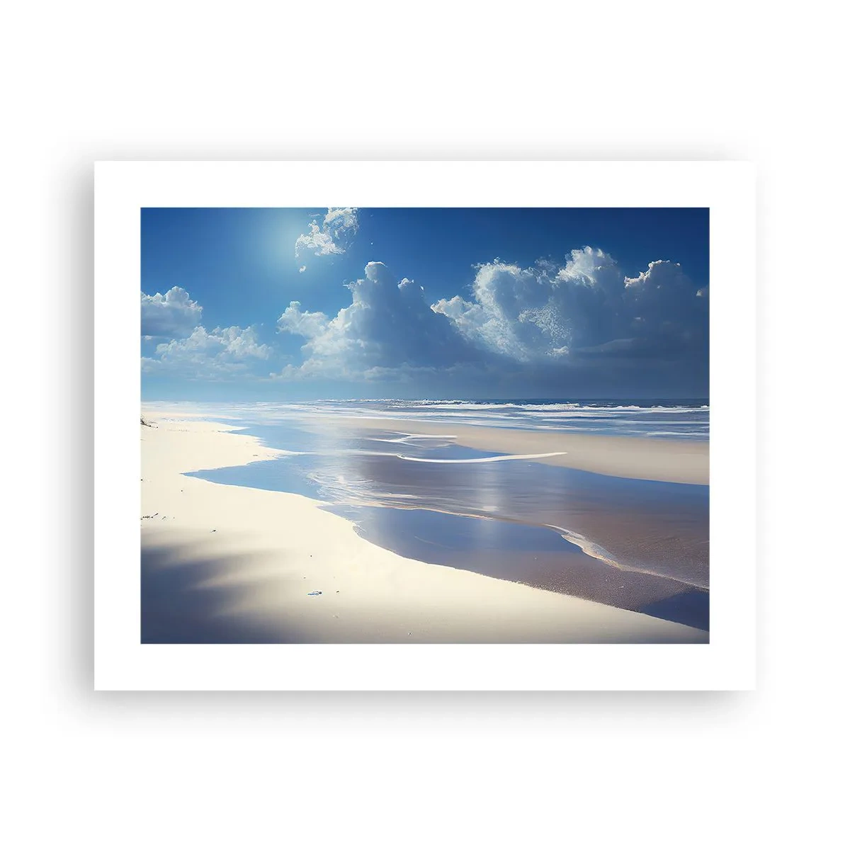 Poster - Paradiesischer Urlaub - 50x40 cm