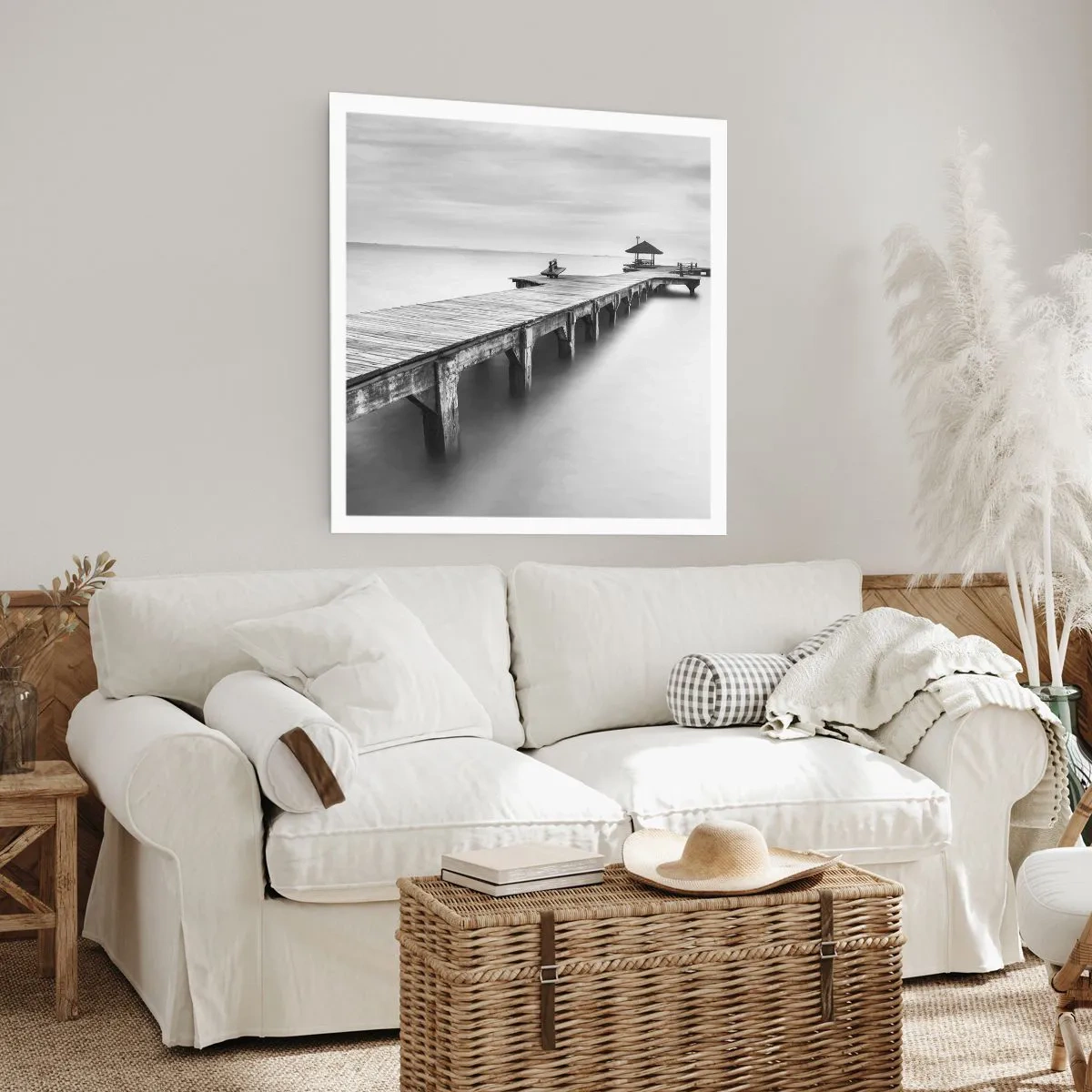 Poster - In die Ferne - 50x50 cm