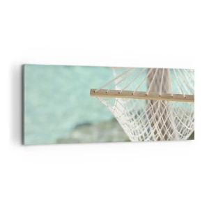 Bild auf Leinwand - Leinwandbild - Zeit zum Entspannen - 100x40 cm
