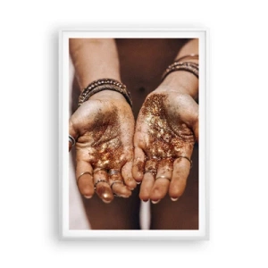 Poster in einem weißen Rahmen - Ein Geschenk für dich - 70x100 cm