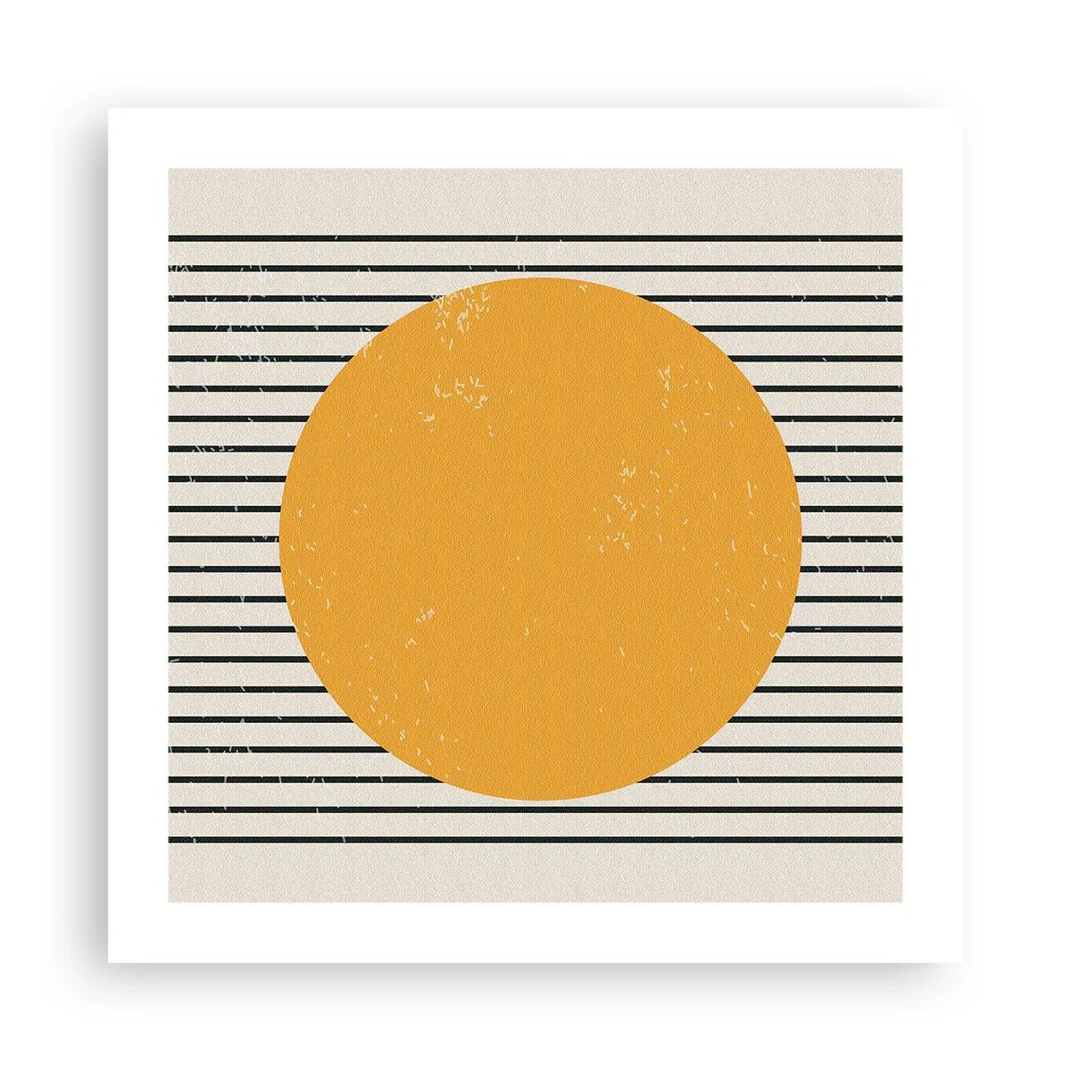 Poster - Die Kraft der Einfachheit - 50x50 cm