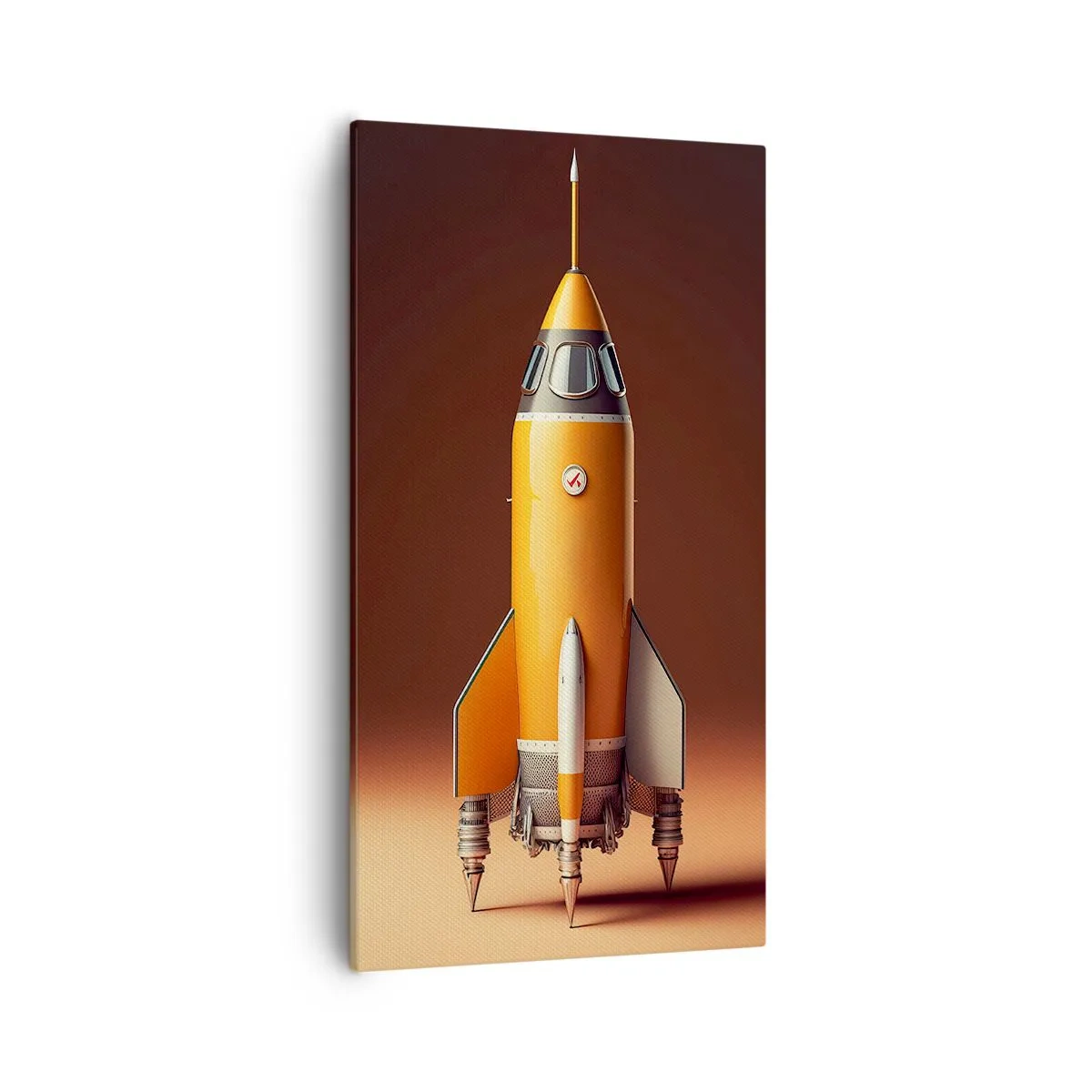 Bild auf Leinwand - Leinwandbild - Es beginnt mit einem Traum - 55x100 cm