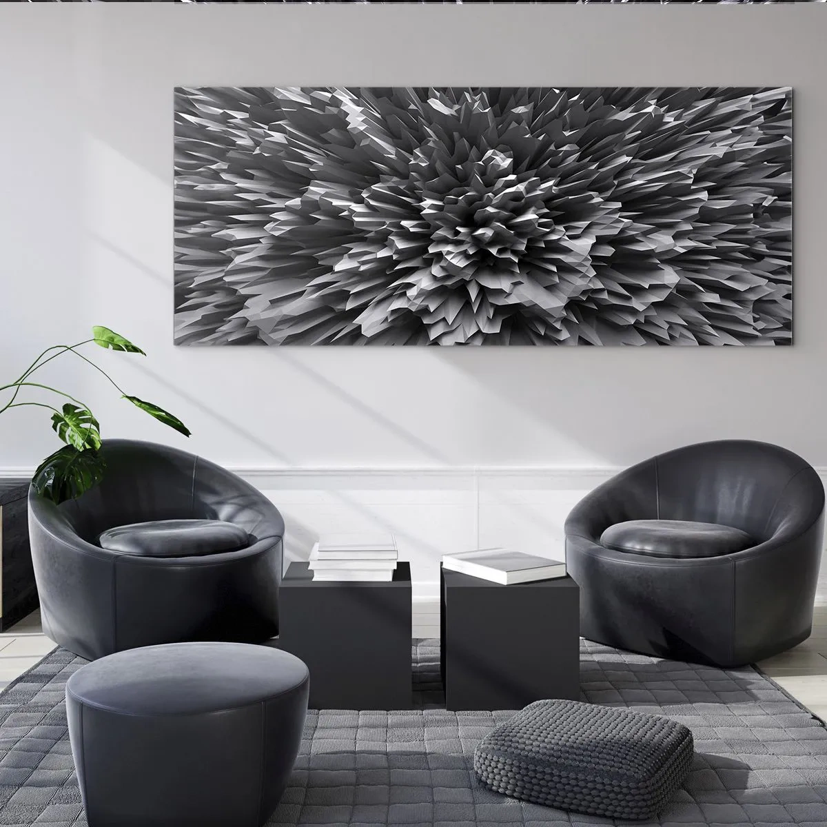 Glasbild - Bild auf glas - Härter kann es nicht werden - 100x40 cm