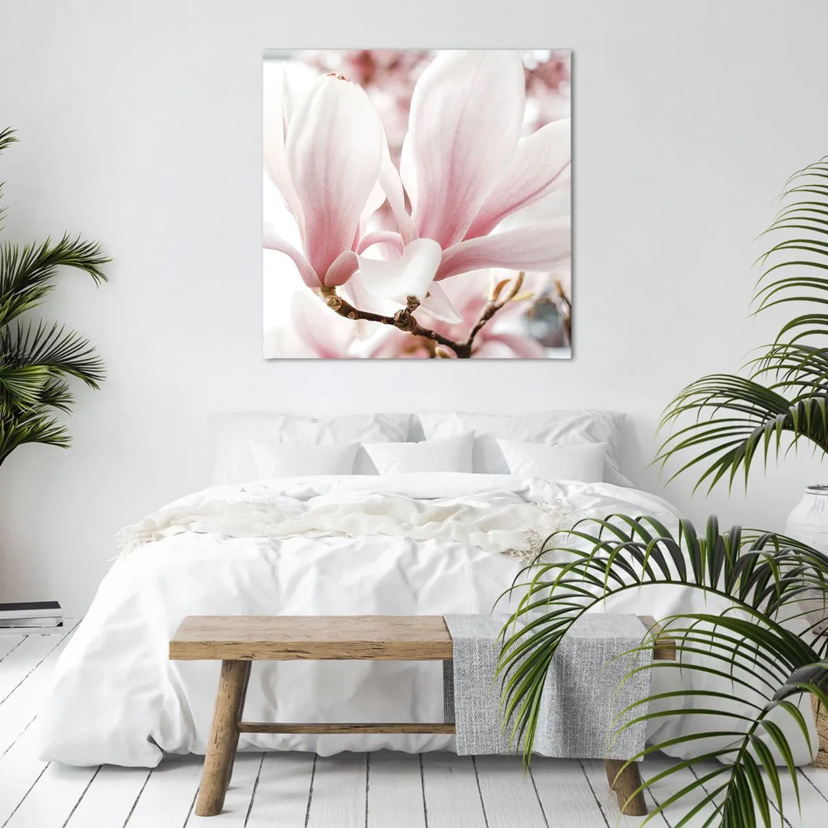 Bild auf Leinwand - Leinwandbild - Eine Fülle von Zärtlichkeit - 70x70 cm