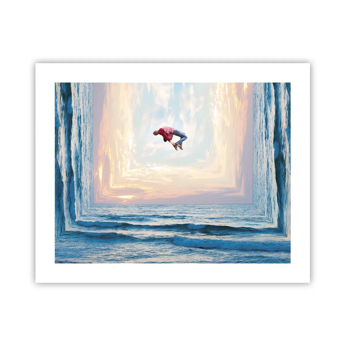 Poster - In eine andere Dimension - 50x40 cm