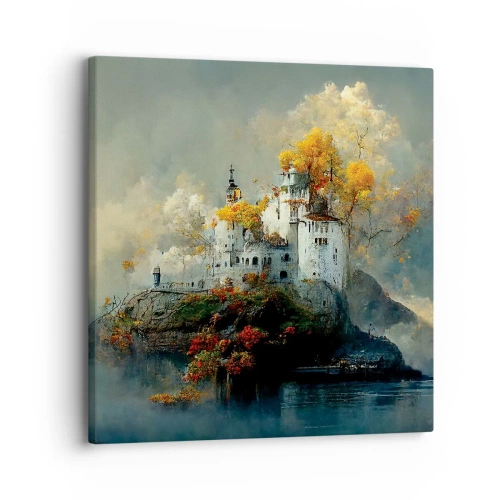 Bild auf Leinwand - Leinwandbild - Beginn einer romantischen Geschichte - 30x30 cm