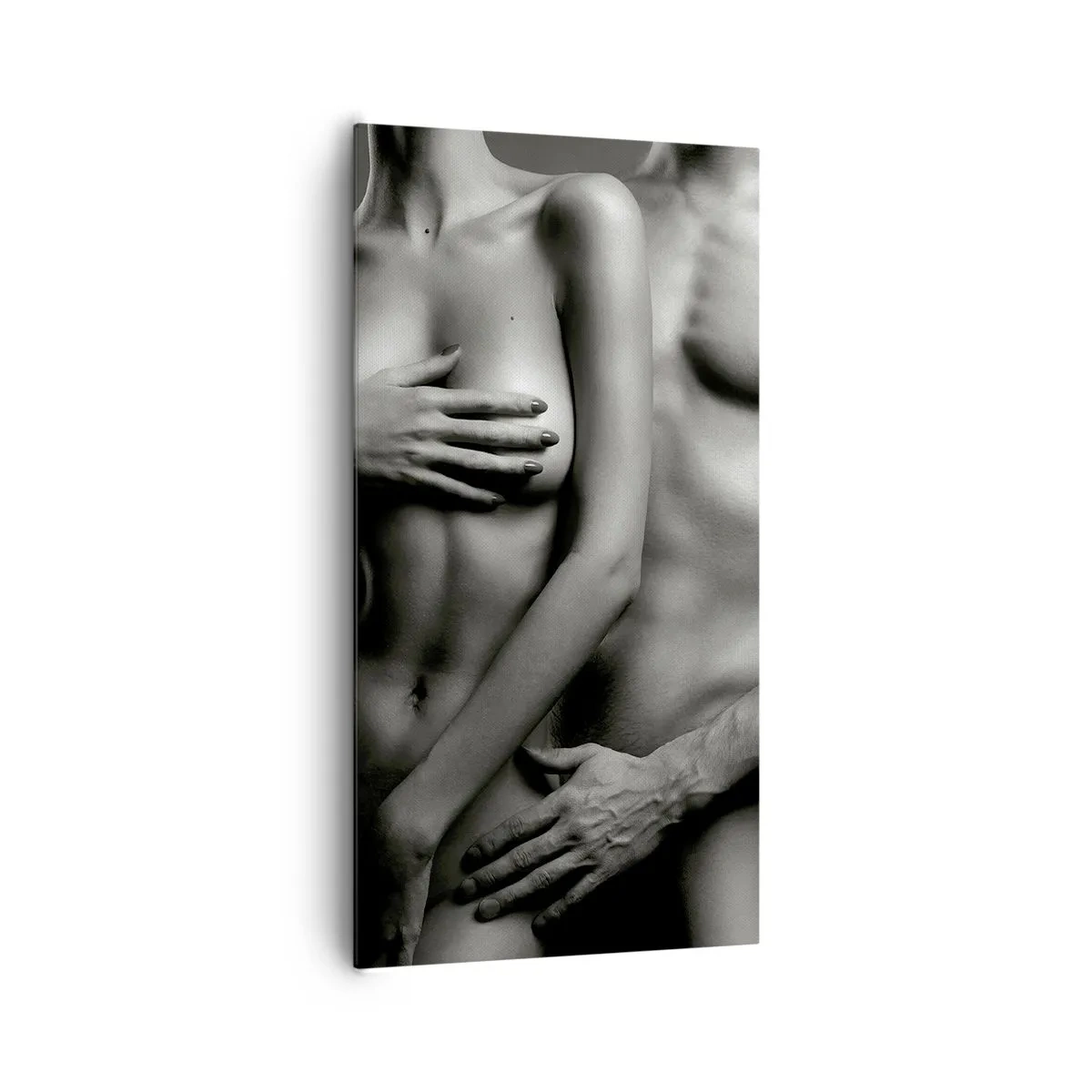 Bild auf Leinwand - Leinwandbild - Adam und Ewa - 65x120 cm
