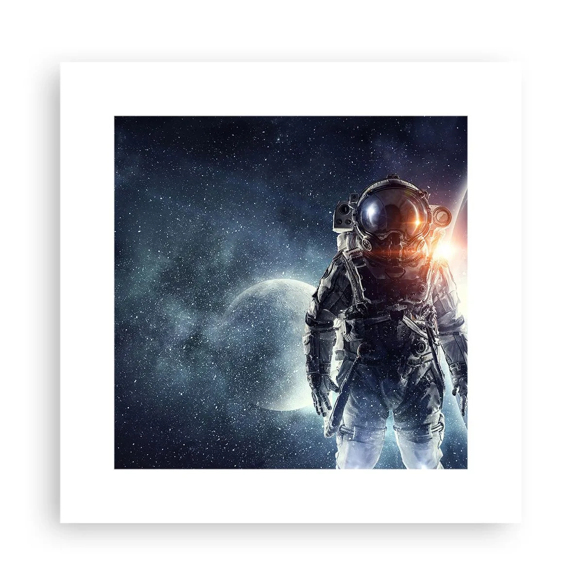 Poster - Weltraumabenteuer - 30x30 cm
