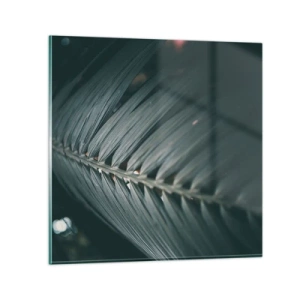 Glasbild - Bild auf glas - Die Präzision der Natur - 70x70 cm