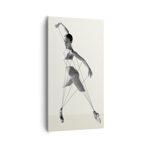 Bild auf Leinwand - Leinwandbild - Im Theater der Welt - 55x100 cm