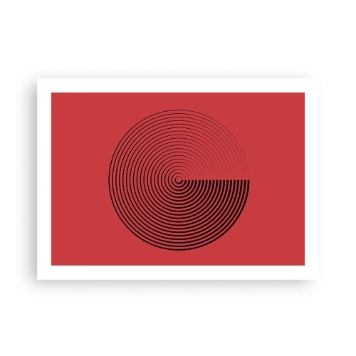 Poster - Kreisbewegung - 70x50 cm