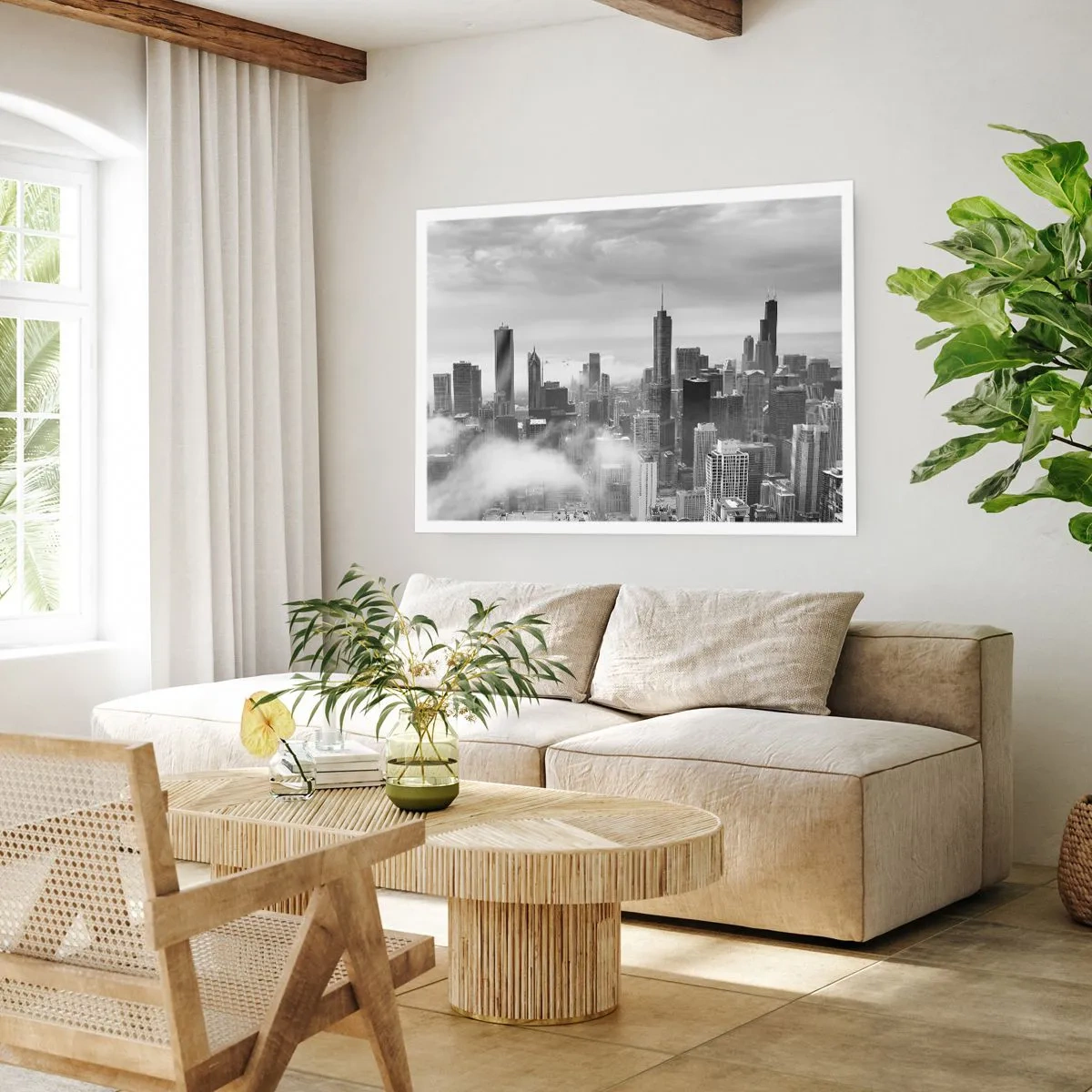 Poster - Amerikanische Landschaft - 40x30 cm