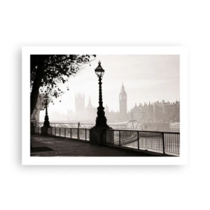 Poster - Londoner Morgen - 70x50 cm