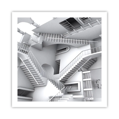 Poster - Die Paradoxien des Weltraums - 60x60 cm