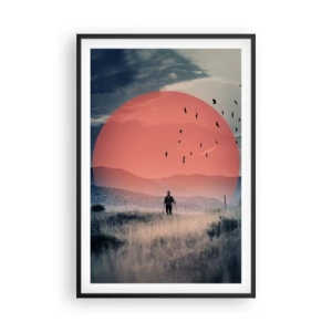 Poster in einem schwarzem Rahmen - In eigenen Elementen - 61x91 cm