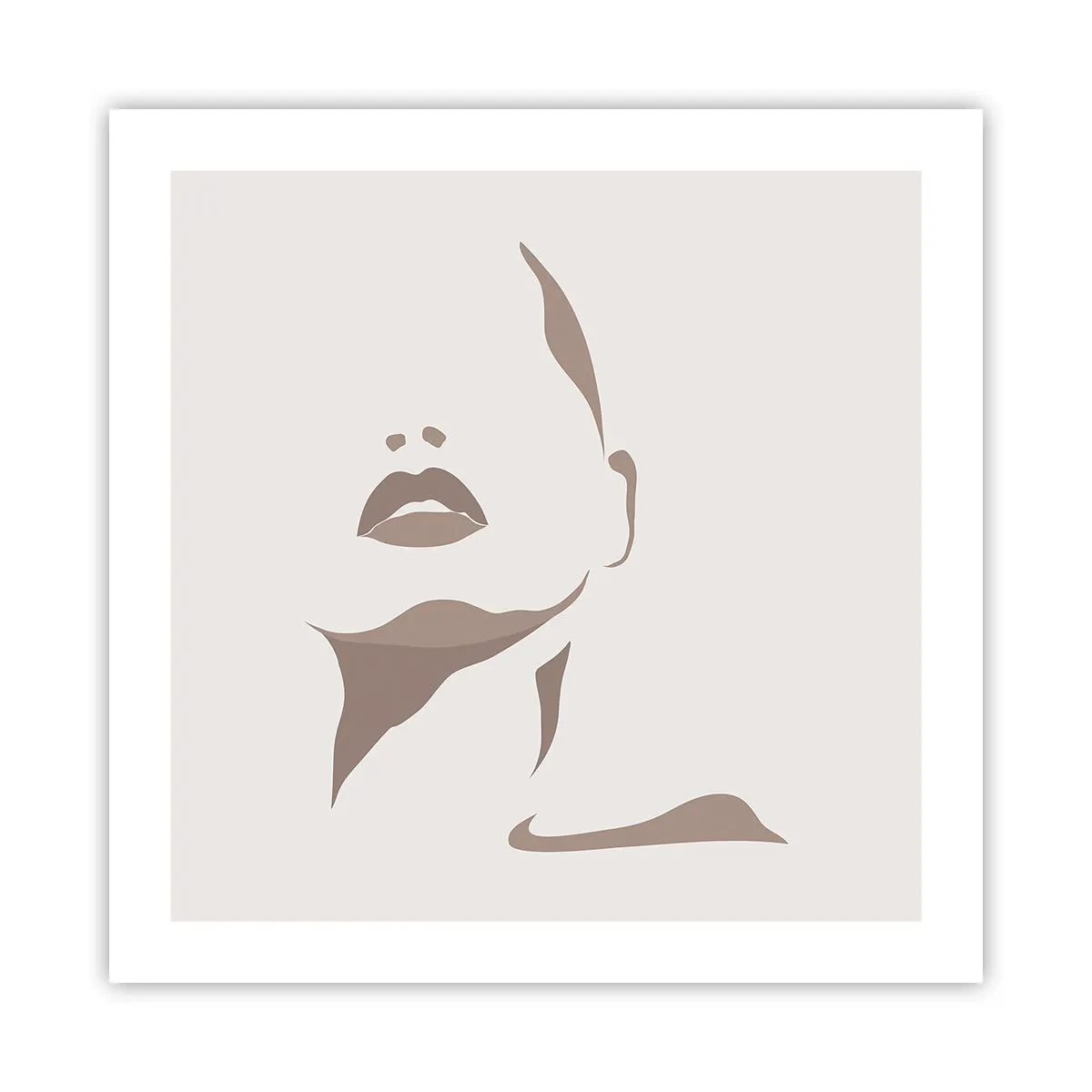 Poster - Aus Licht und Schatten - 50x50 cm