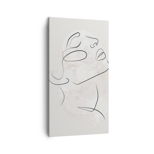 Bild auf Leinwand - Leinwandbild - Die Umrisse eines Traums - 45x80 cm