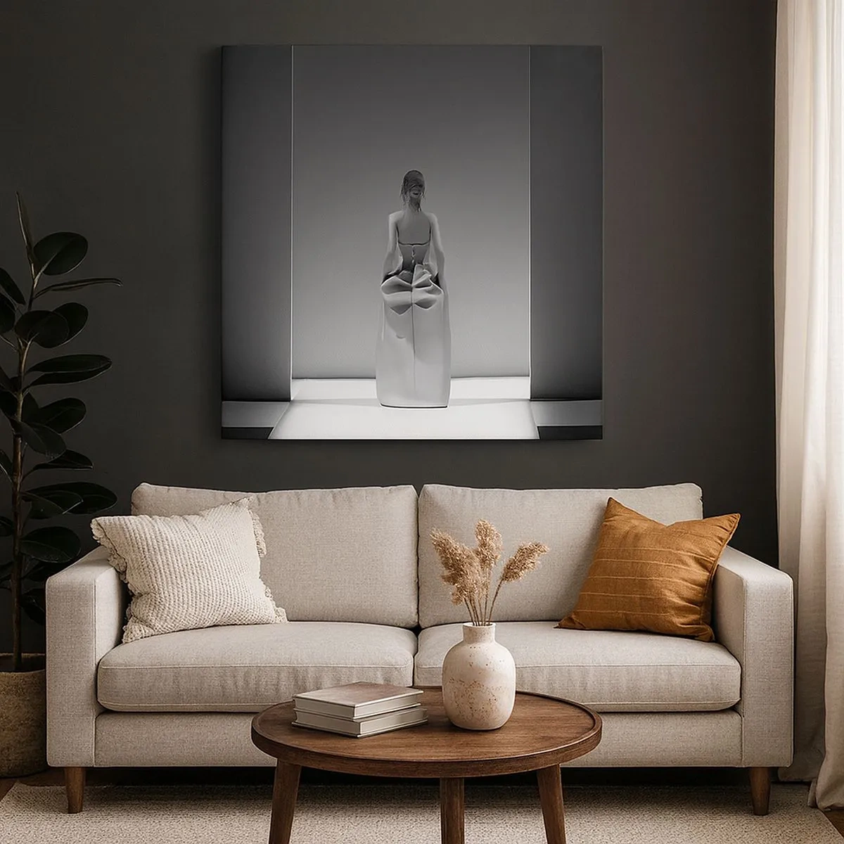 Bild auf Leinwand - Leinwandbild - Raffinierte Einfachheit - 30x30 cm