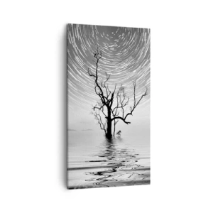 Bild auf Leinwand - Leinwandbild - Eine Sinfonie der Natur - 45x80 cm