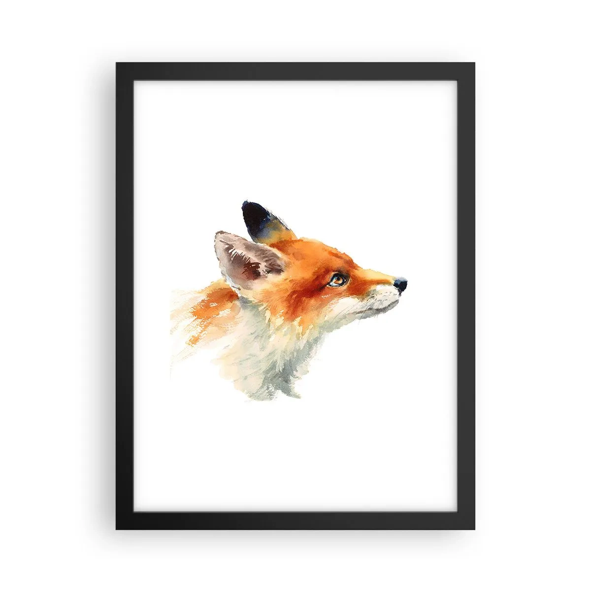 Poster in einem schwarzem Rahmen - Man kann nie vorsichtig genug sein - 30x40 cm