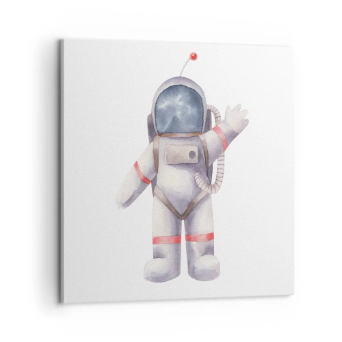 Bild auf Leinwand - Leinwandbild - Bis dann! - 60x60 cm