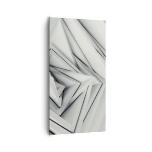 Bild auf Leinwand - Leinwandbild - Spitzwinklige Knospen - 65x120 cm