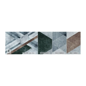 Fototapeten Muster Premium Sand - Anspruchsvolle Eleganz der Geometrie - Linien, Geometrie, Abstraktion - 100x30 cm