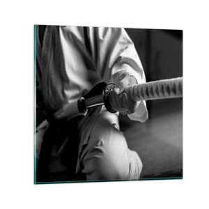 Glasbild - Bild auf glas - Kriegerseele - 30x30 cm