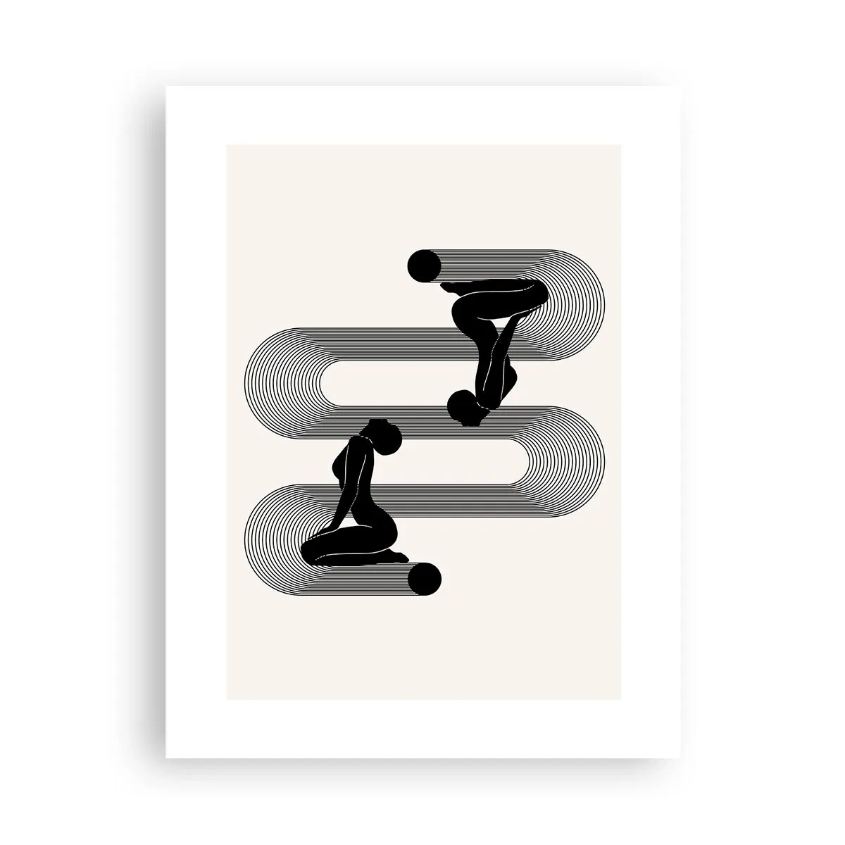 Poster - Sinnliche Symmetrie - 30x40 cm