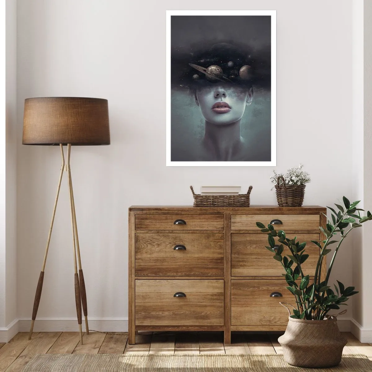 Poster - Und die Planeten spielen verrückt ... - 70x100 cm