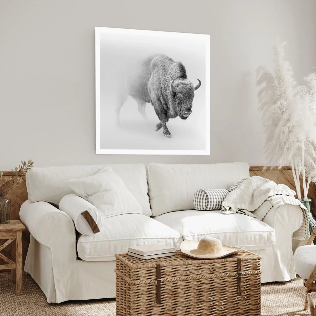 Poster - König der Prärie - 40x40 cm